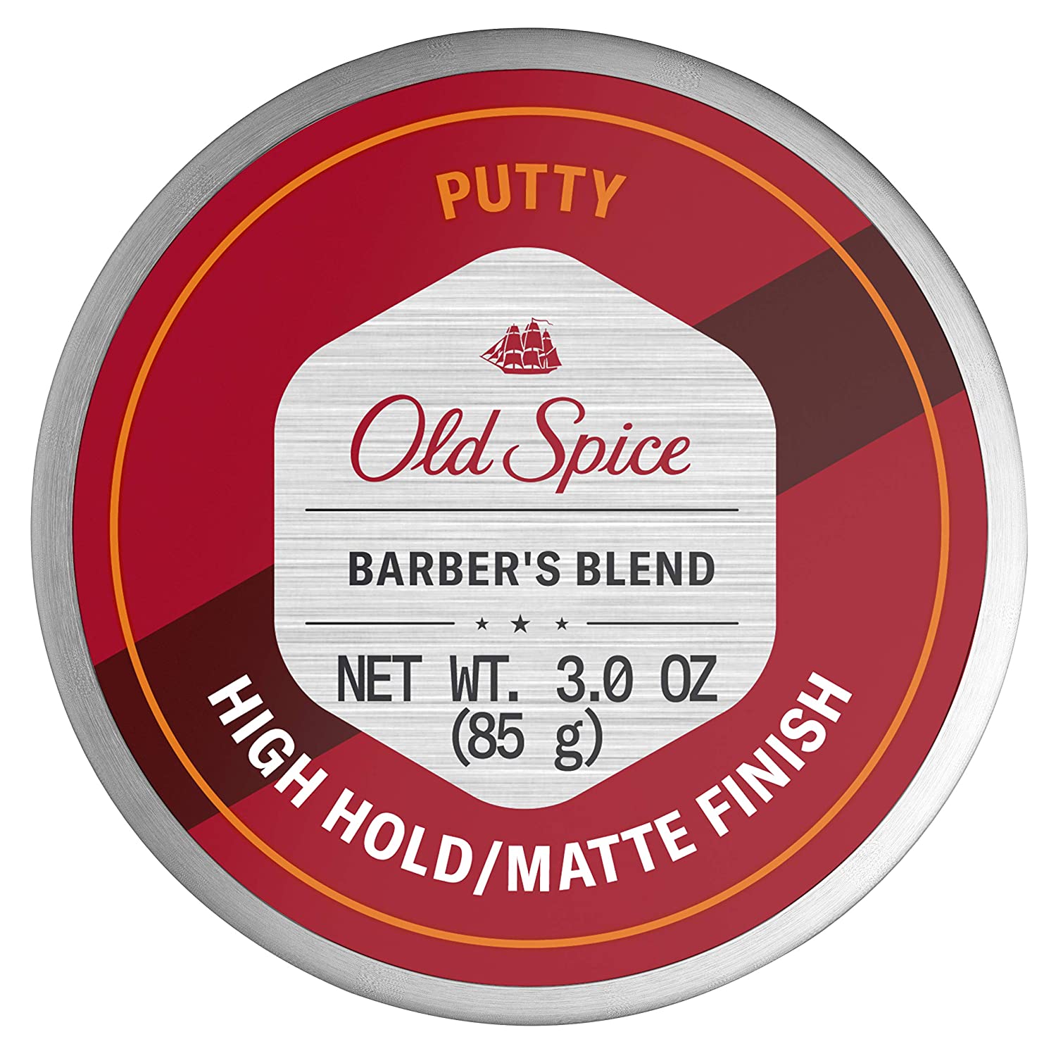 Old Spice Hair Styling Putty for Men, High Hold/Matte Finish, Barber"s
