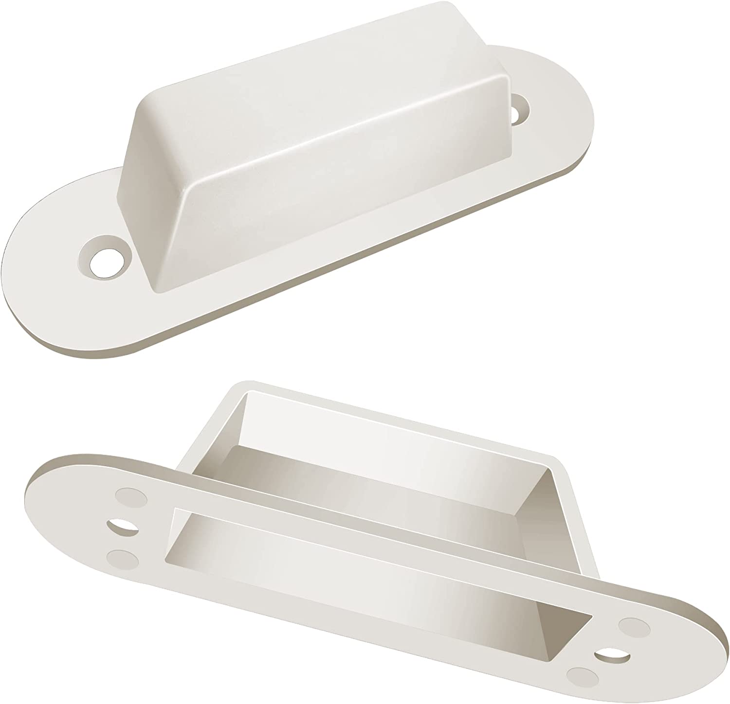 ChengFu Wall Switch Guards Plate Covers Child Safety Security Home Decor (4 Pack), White - Keeps Lig