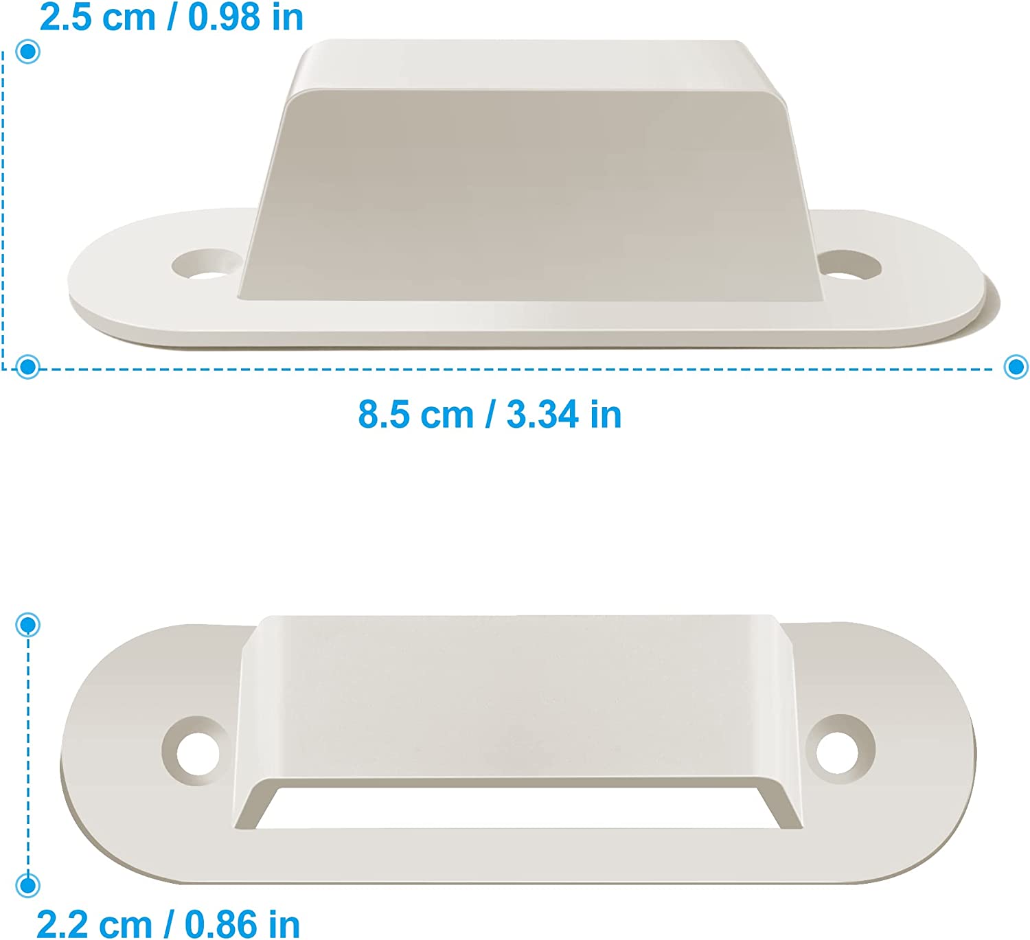 ChengFu Wall Switch Guards Plate Covers Child Safety Security Home Decor (4 Pack), White - Keeps Lig