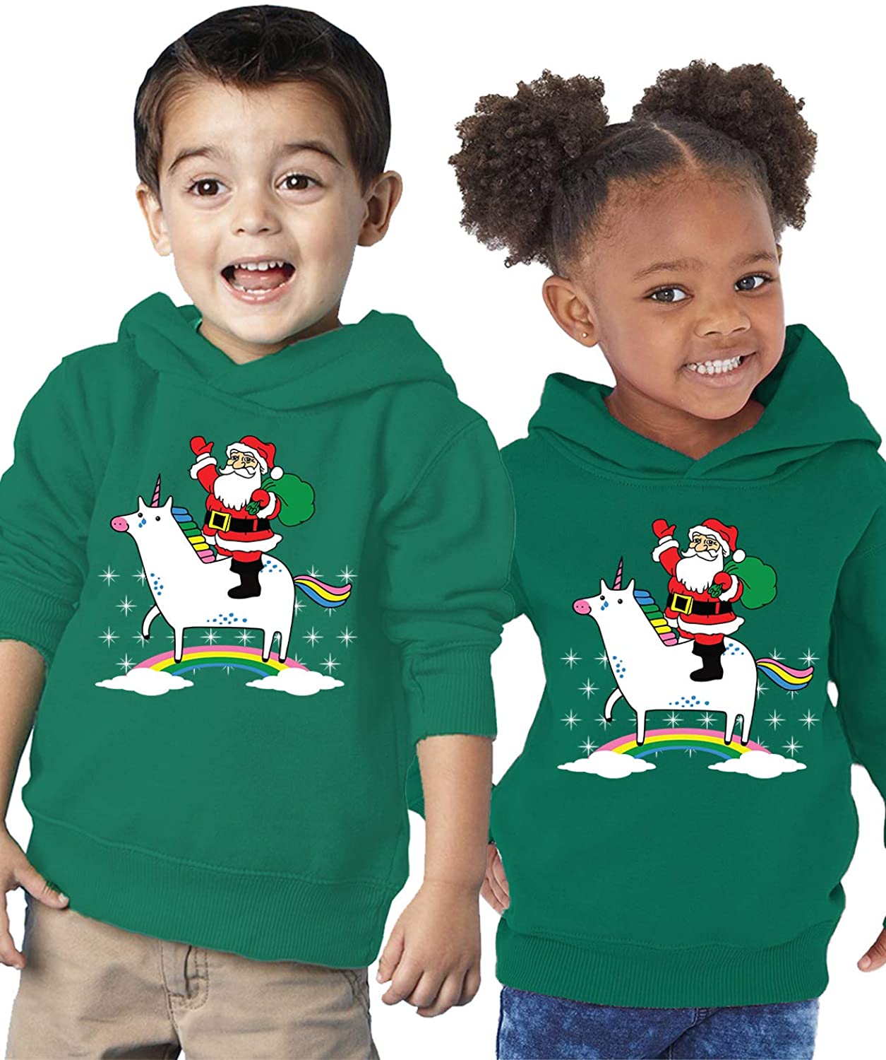 Awkward Styles My 4th Birthday Hoodie 4T 5T 4 Years Old Birthday Rainbow Toddler Hooded Sweatshirt 2