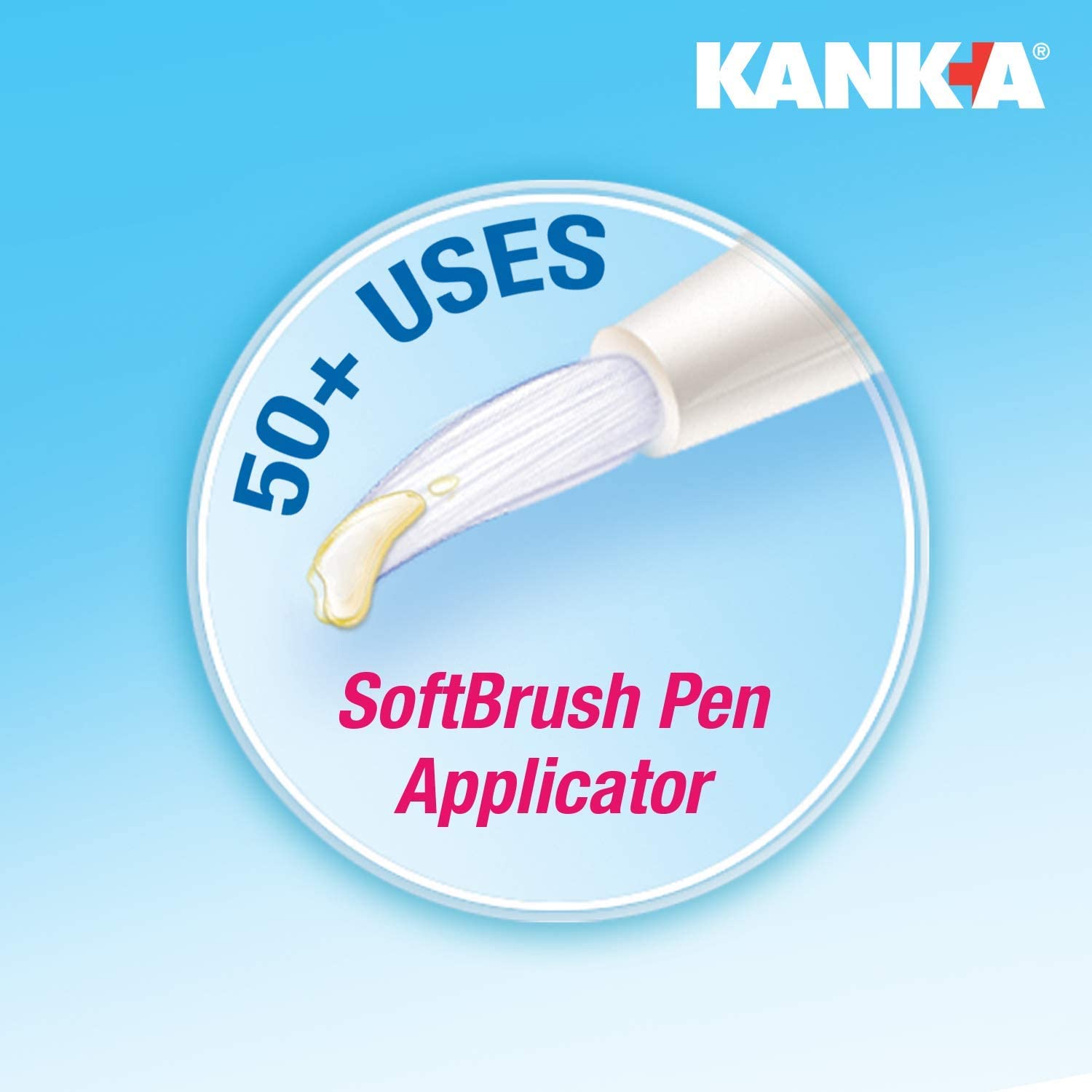 Kank-A Soft Brush Tooth/Mouth Pain Gel, Professional Strength , 0.07 Ounce