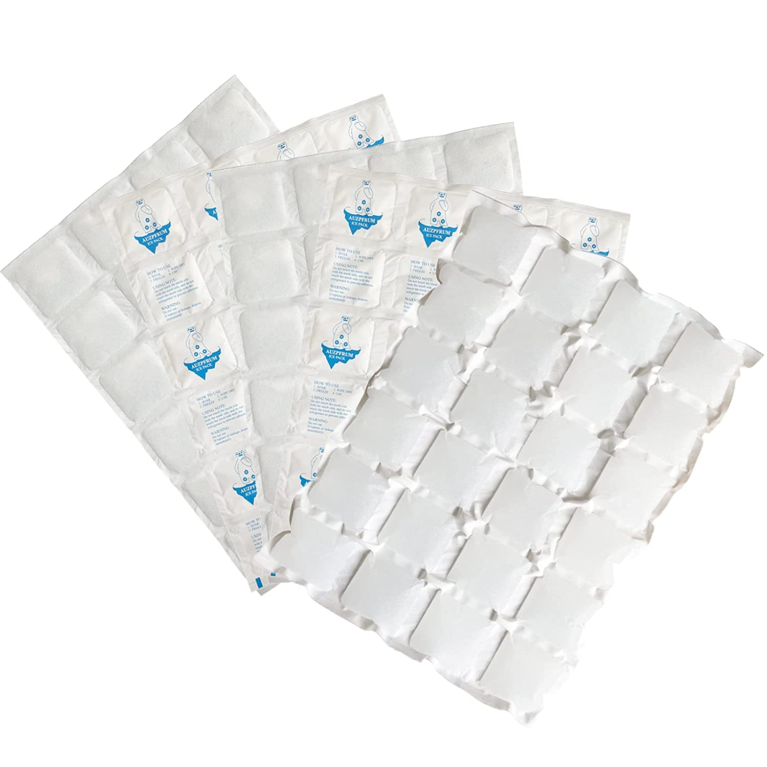 5 Sheets Ice Packs for Shipping Cooler Boxes Cold Packs for Lunch Bags