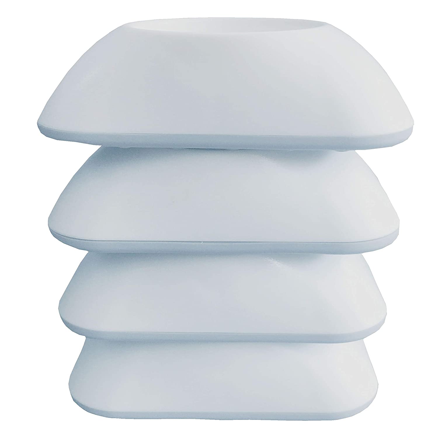 Baby Gates Wall Pads (4 Pack Guard) Safety Indoor Gate Wall Protector - Improved Small Compact Wall 