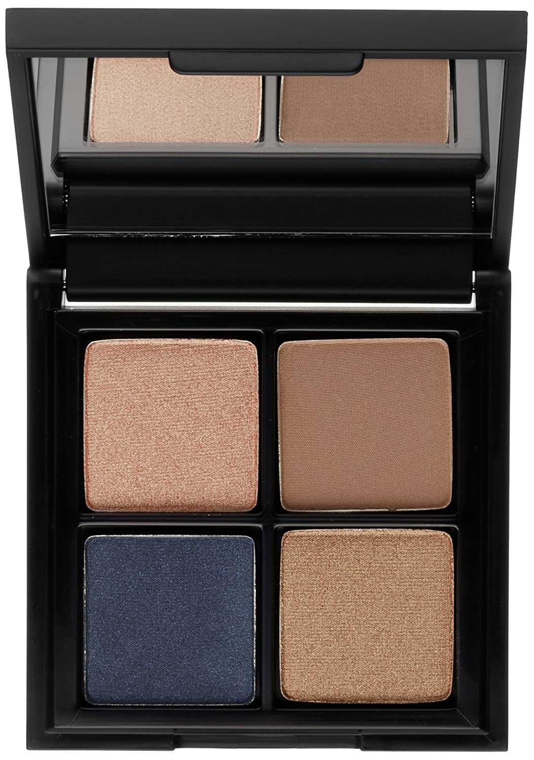 Glo Skin Beauty Eye Shadow Quad in Hey Sailor - Golden with Navy - Eyeshadow Palette Kit - 4 Colors