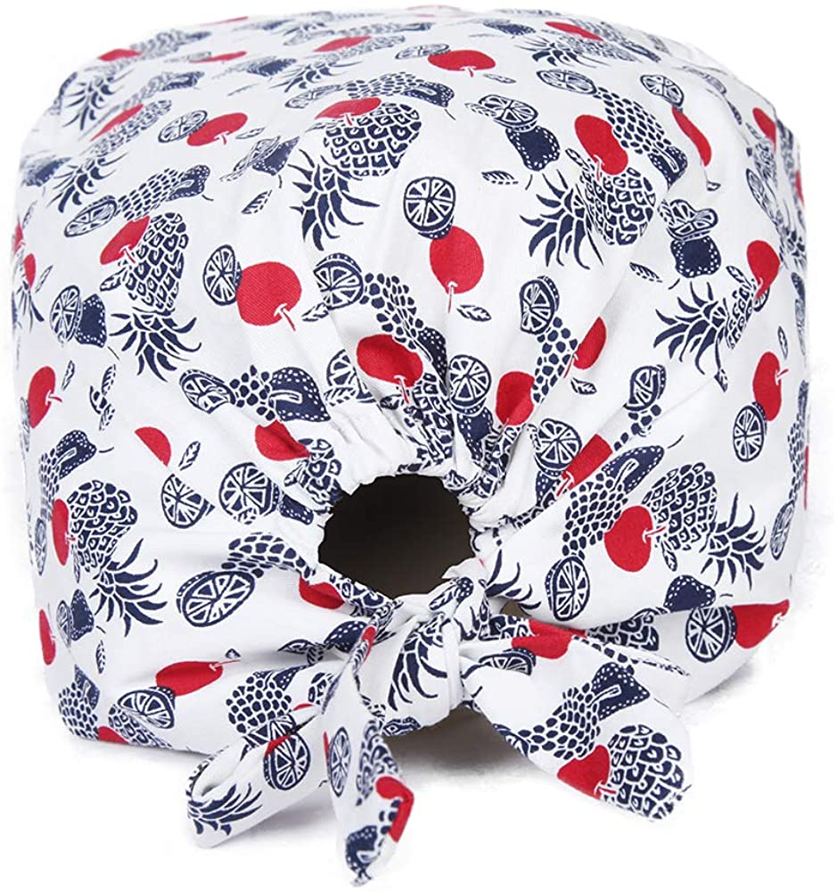 ZIPEI Scrubs Cap Adjustable Working Cap with Sweatband- ​Women