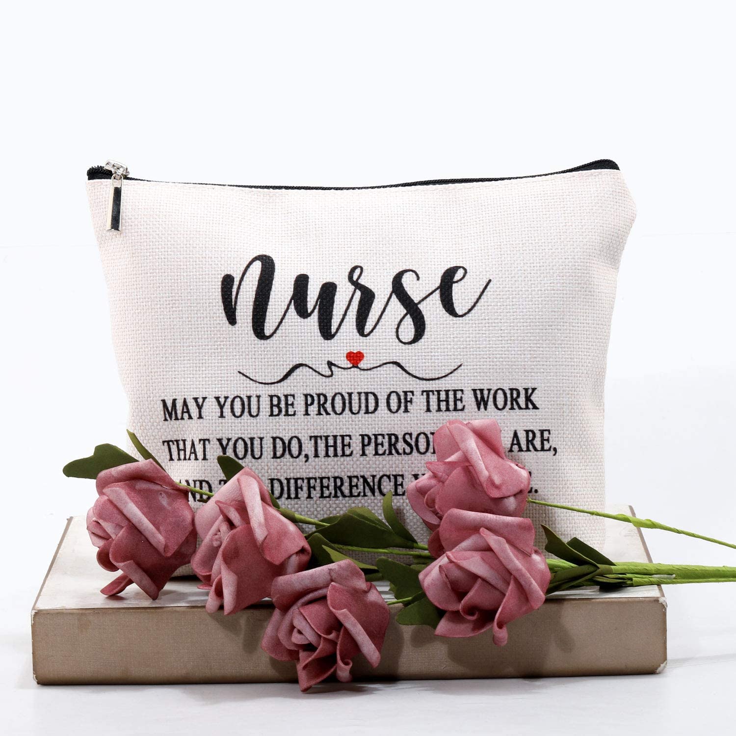 G2TUP Nurse Cosmetic Travel Pouch Bag Nurses Week Gifts Nursing School Supplies Gifts May You be Pro