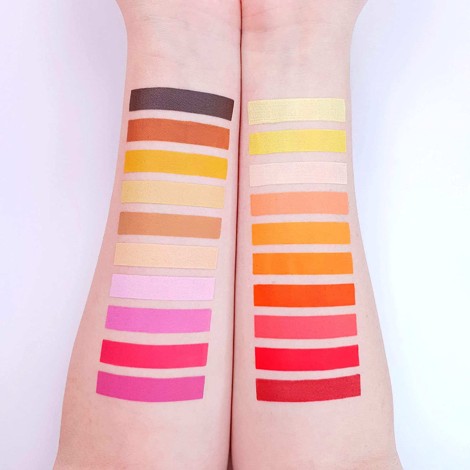 Moon Creations Pro Face & Body Paint Cake Pots Dark Brown - Professional Water Based Face Paint Make