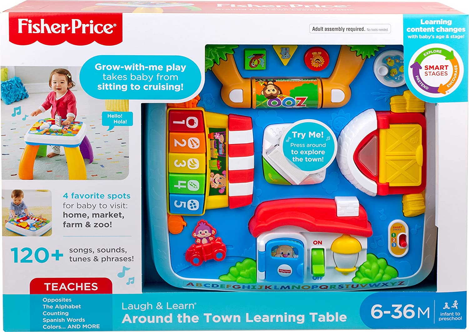 Fisher-Price Laugh & Learn Around The Town Learning Table