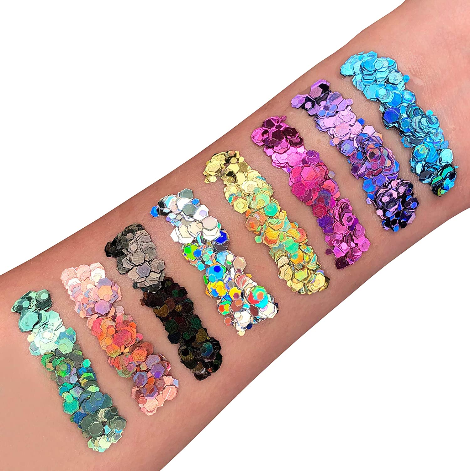 Moon Glitter Holographic Chunky Glitter, Gold