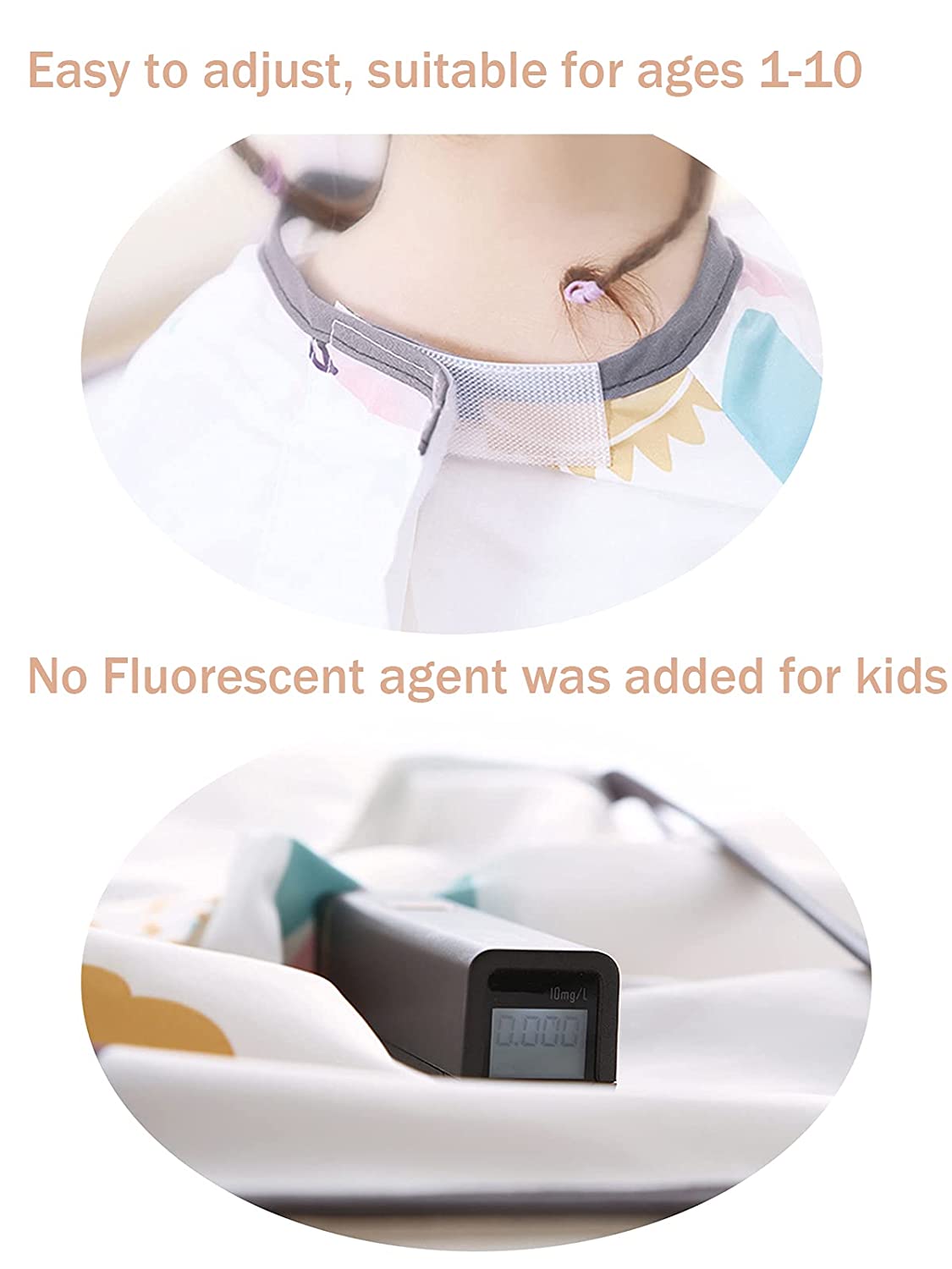 JIERNXIU Kids Haircut Cape Hair Cape kit, Barber Cape Umbrella Cloak Hair Catcher Kids Hair Styling