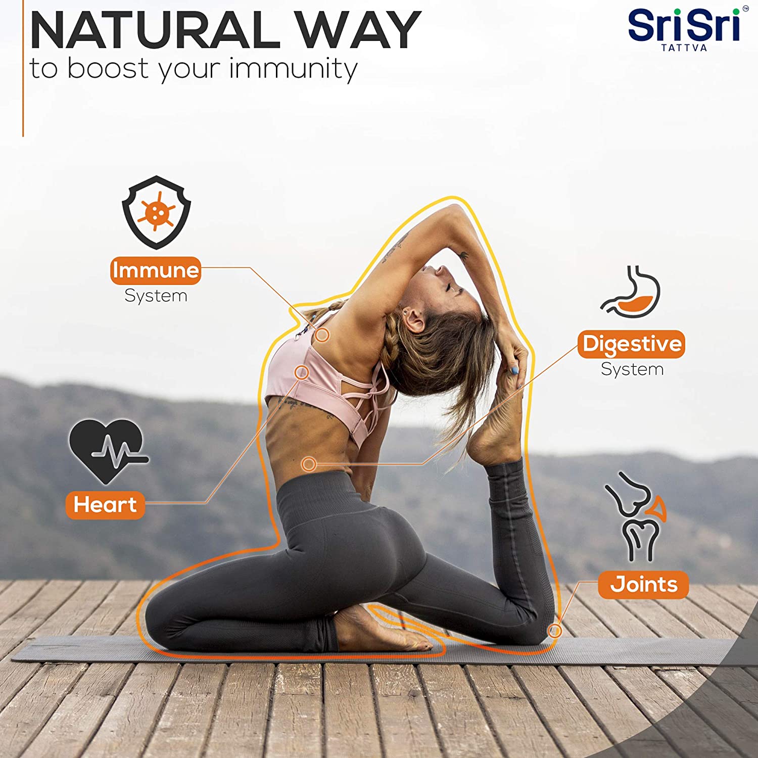 Enhanced Turmeric Black Pepper (500mg) – Enhanced Curcumin Absorption for Natural Joint & Healthy 