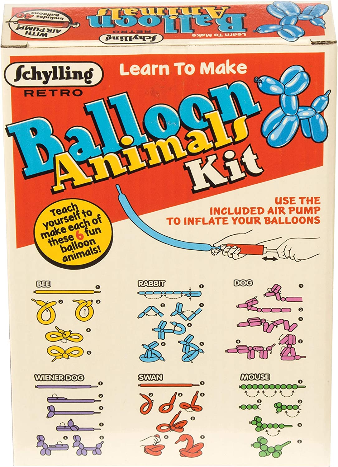 Schylling Retro Balloon Modeling Kit