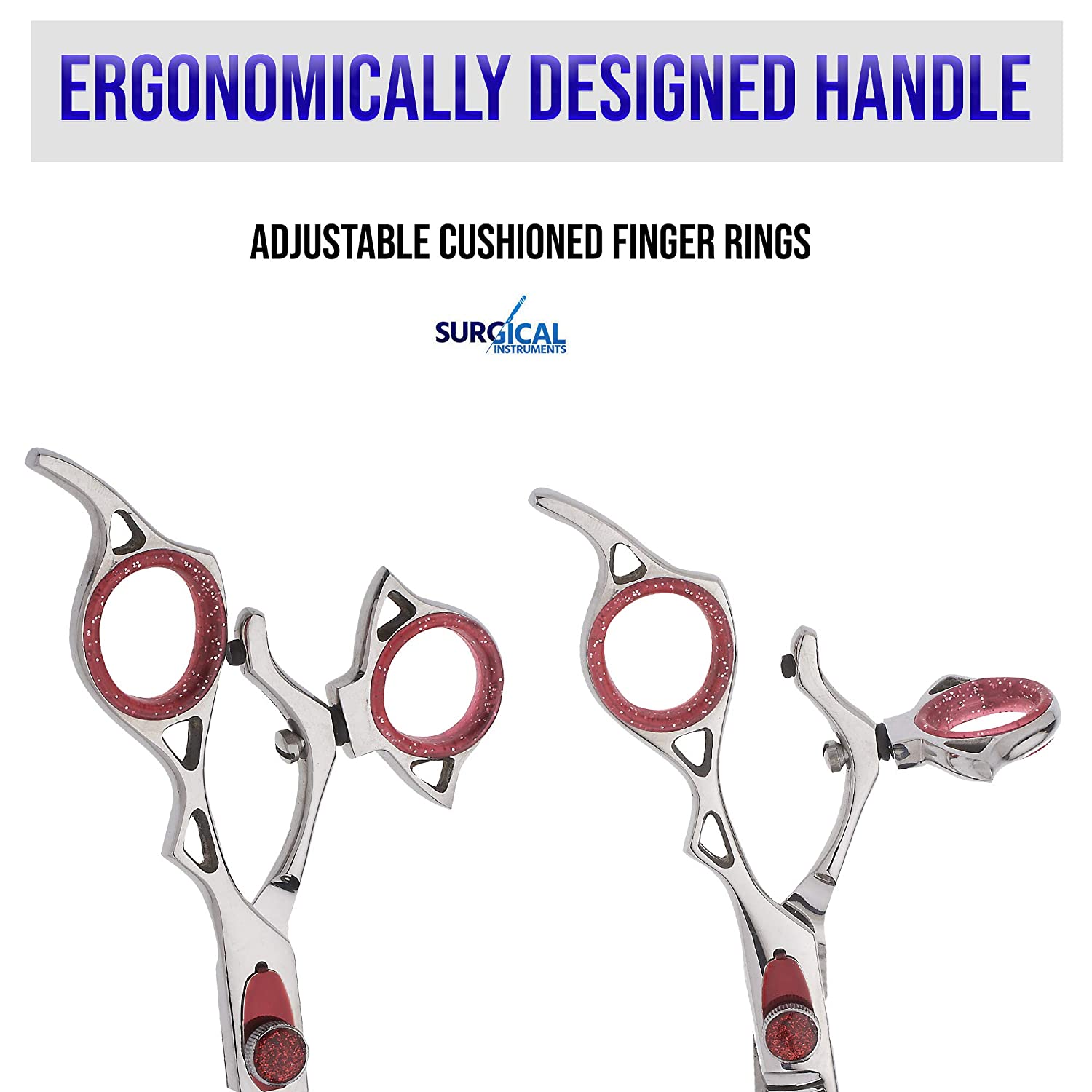 Professional Hair Cutting Scissors Set, Razor Edge Thinning Texturizing Shears For Barber Hairdress