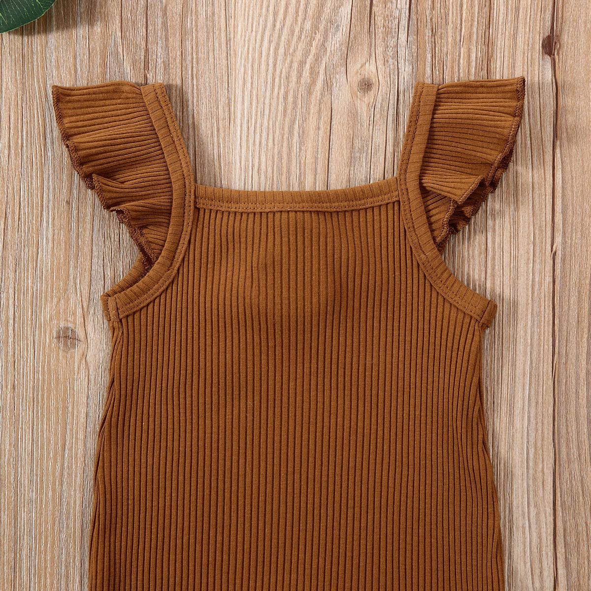 Baby Girl Boy Romper Bodysuit Solid Plain One Piece Jumpsuits Sleeveless One Piece Baby Clothes Outf