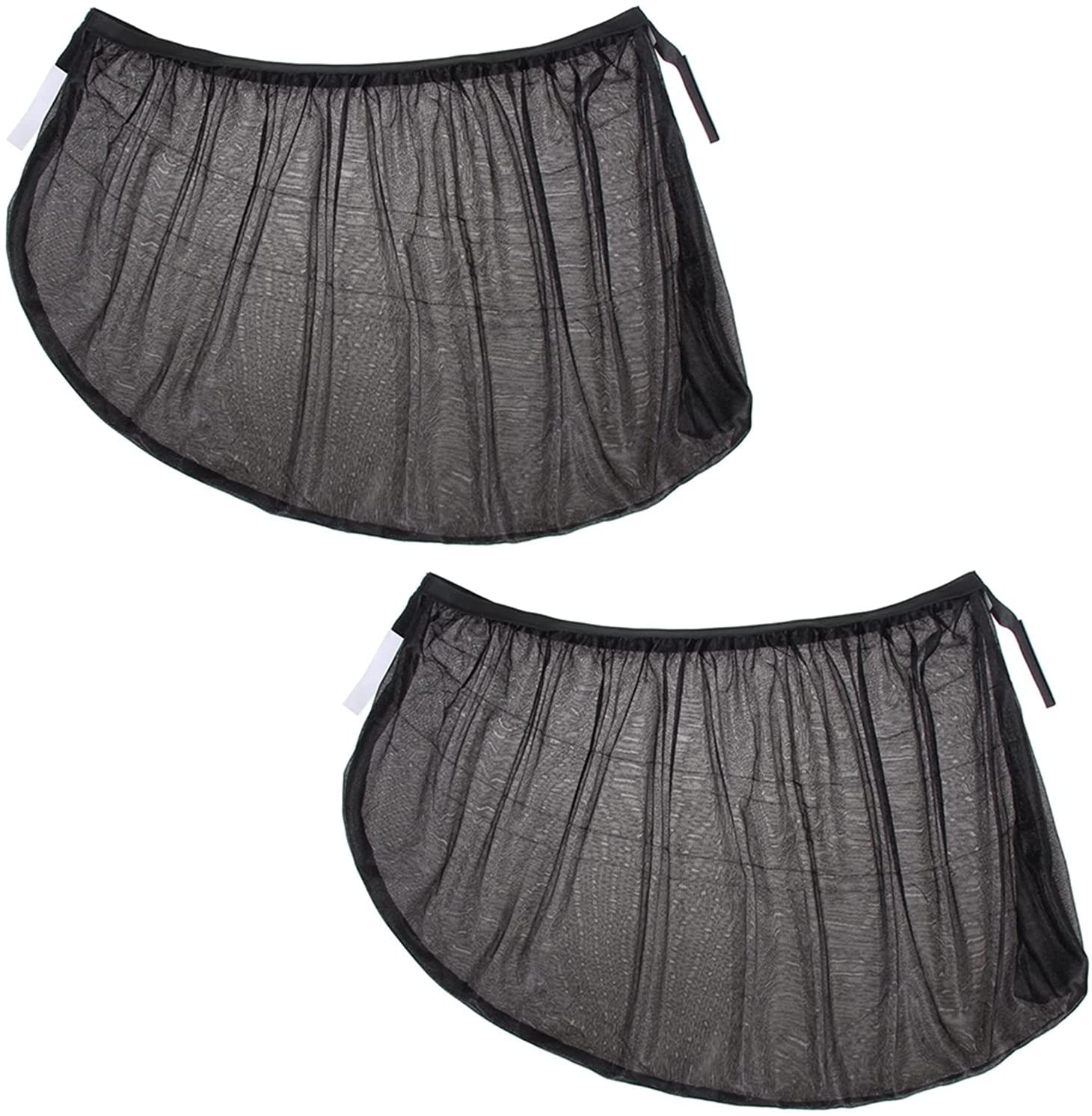 SUOTENG Universal Elastic Car Window Sunshades, Car Window Shades Sun Cover Rear Side Kids Baby UV P