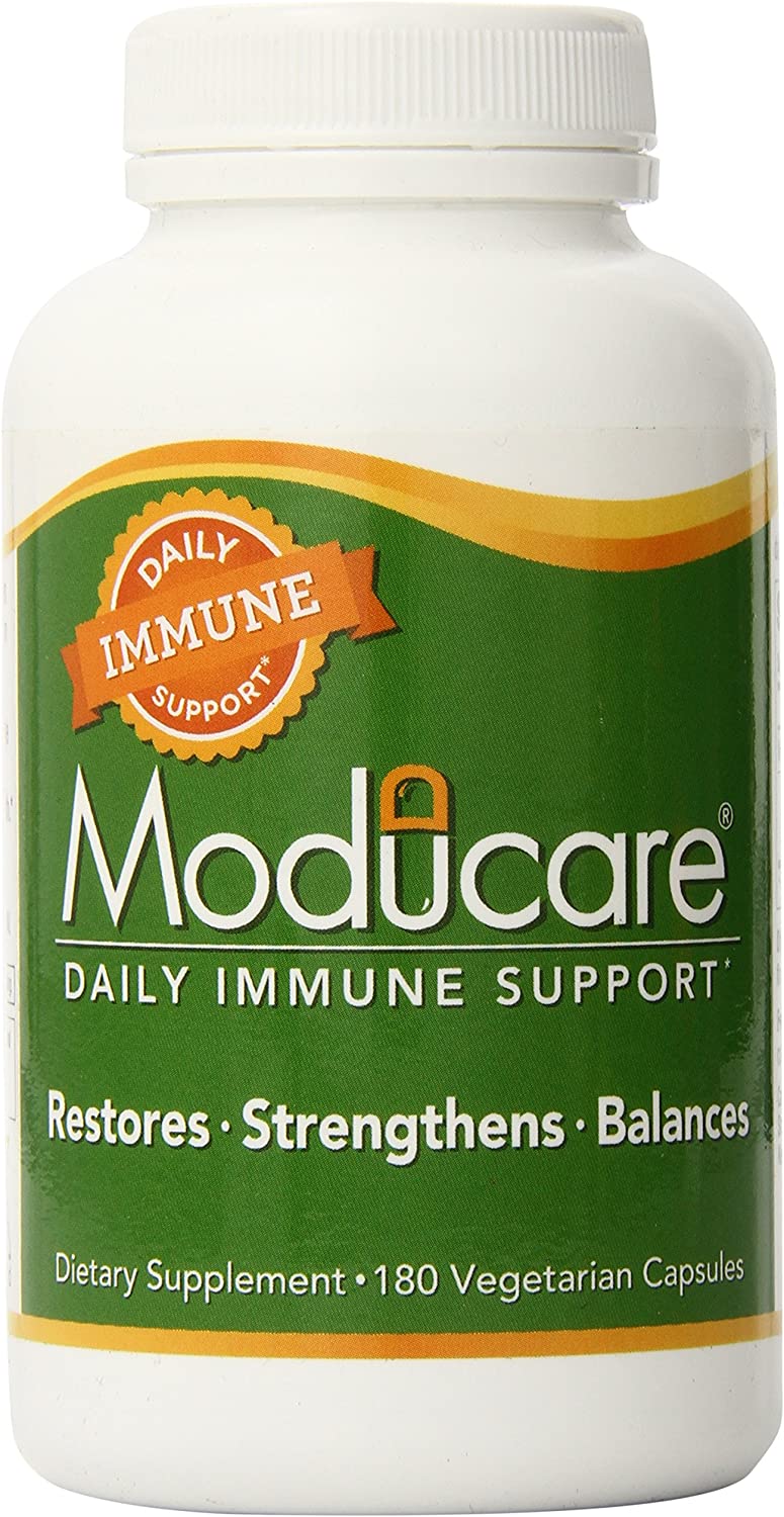 Moducare Daily Immune Support, Plant Sterol Dietary Supplement, 180 vegetarian capsules