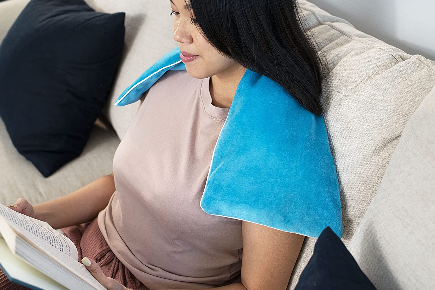 DreamTime Luxe Body Wrap, Heat Therapy for Sore Muscles, Relaxing Stress Relief, Soothing for Whole 