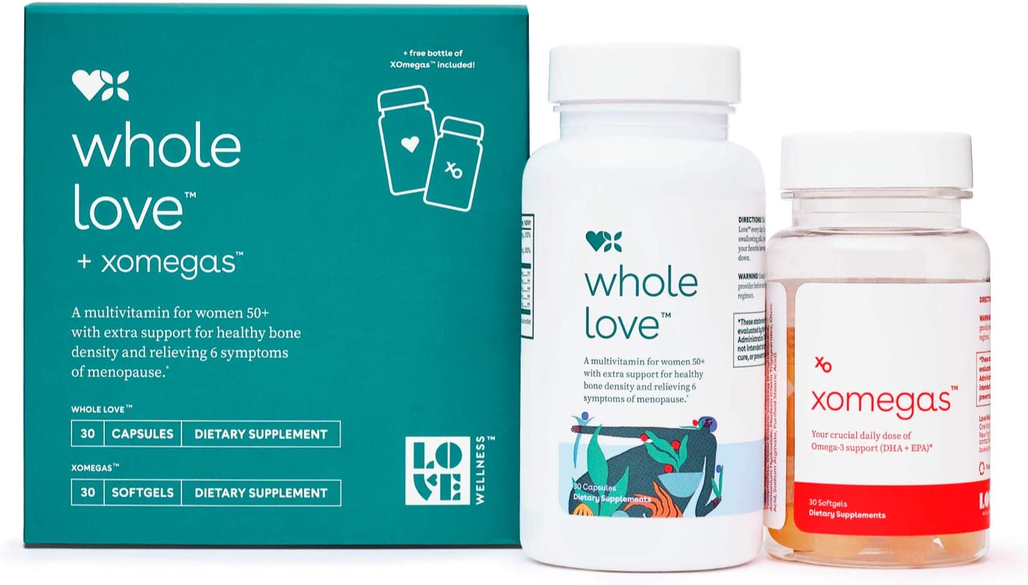 Love Wellness - Whole Love + XOmegas