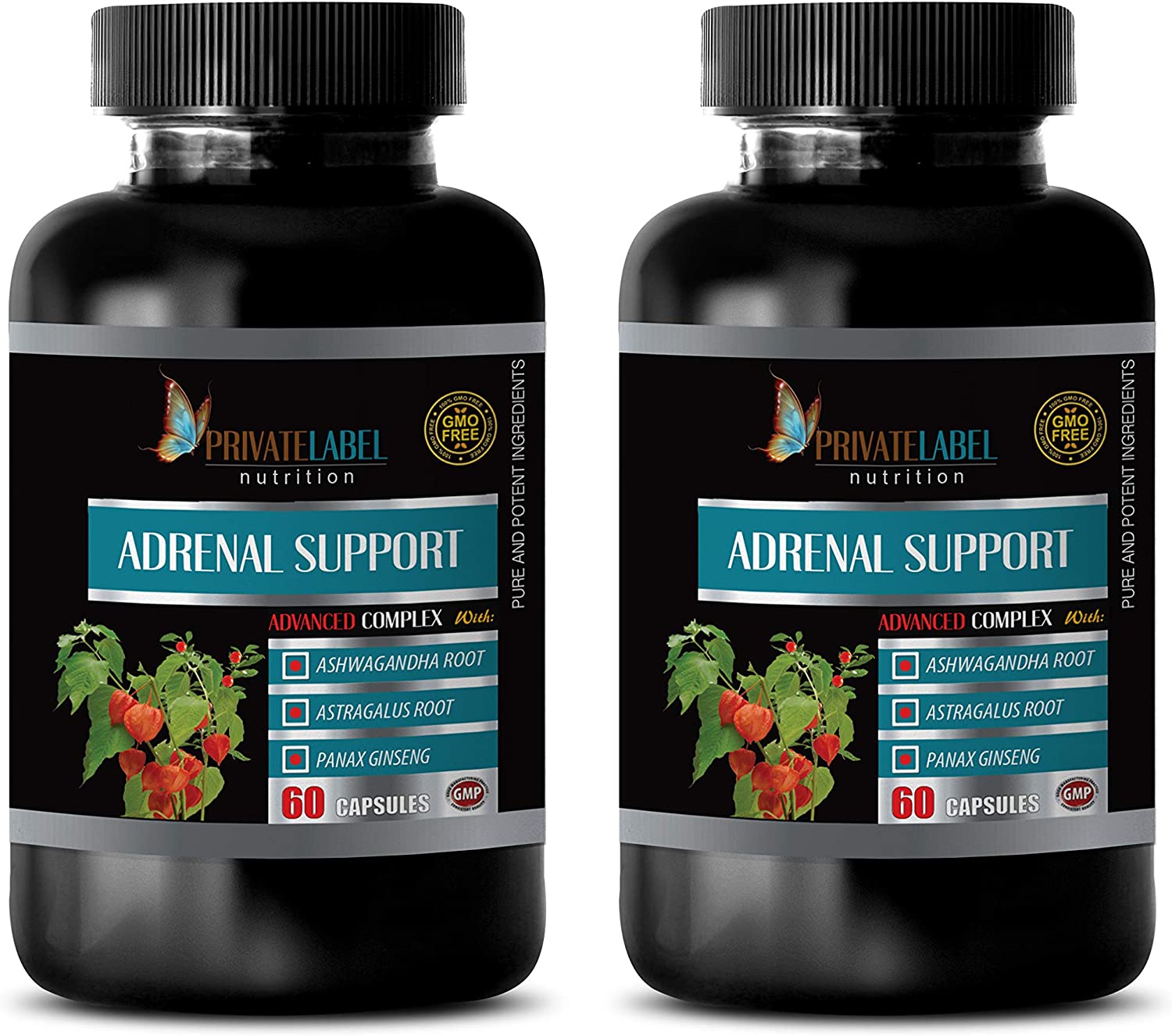 Energy Booster for Men - Adrenal Support Advanced Complex with ASHWAGANDHA Astragalus and PANAX Gins