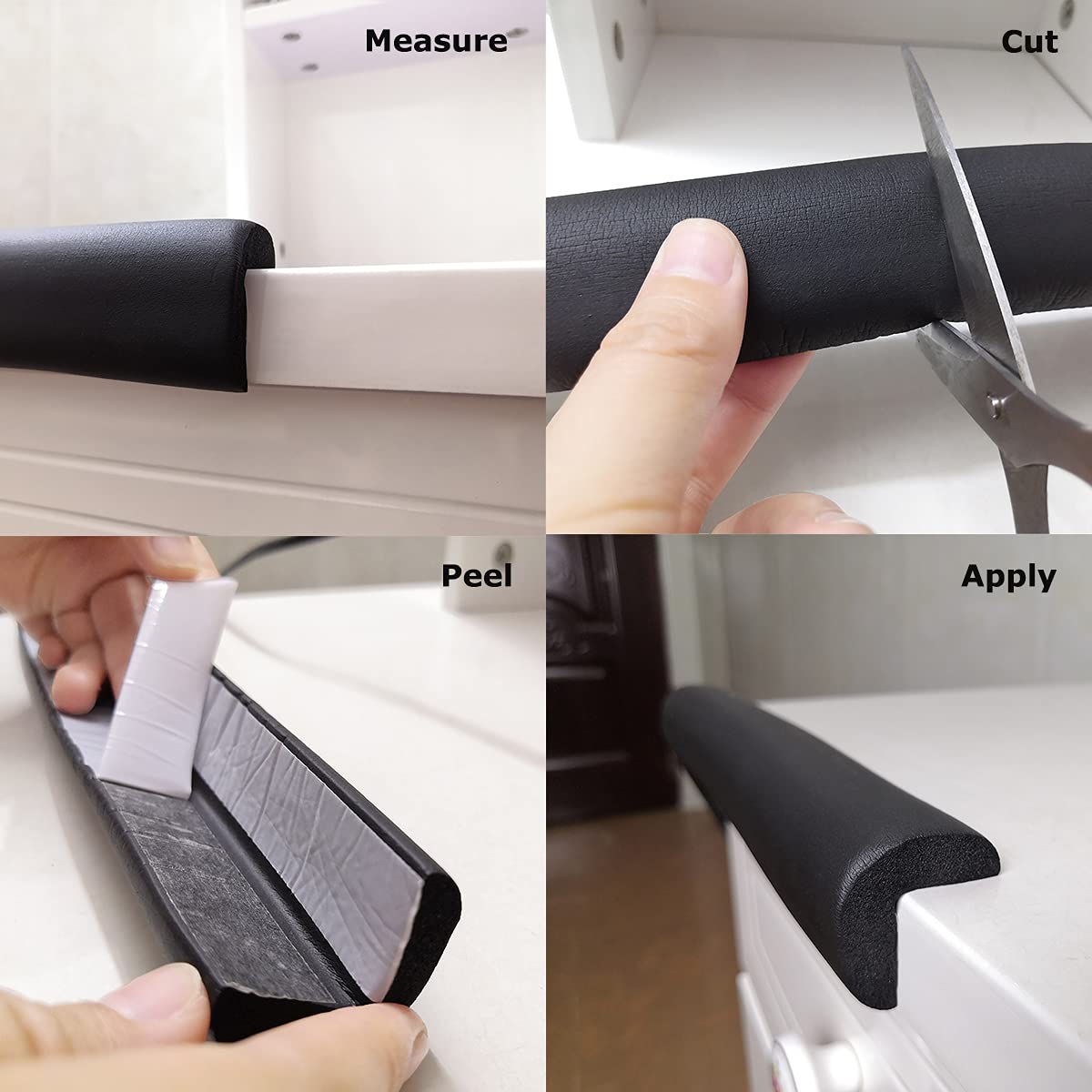 Makibi Edge Guard Baby Proofing | Edge Bumper for Baby, Toddler, Child | Edge Protectors for Furnitu