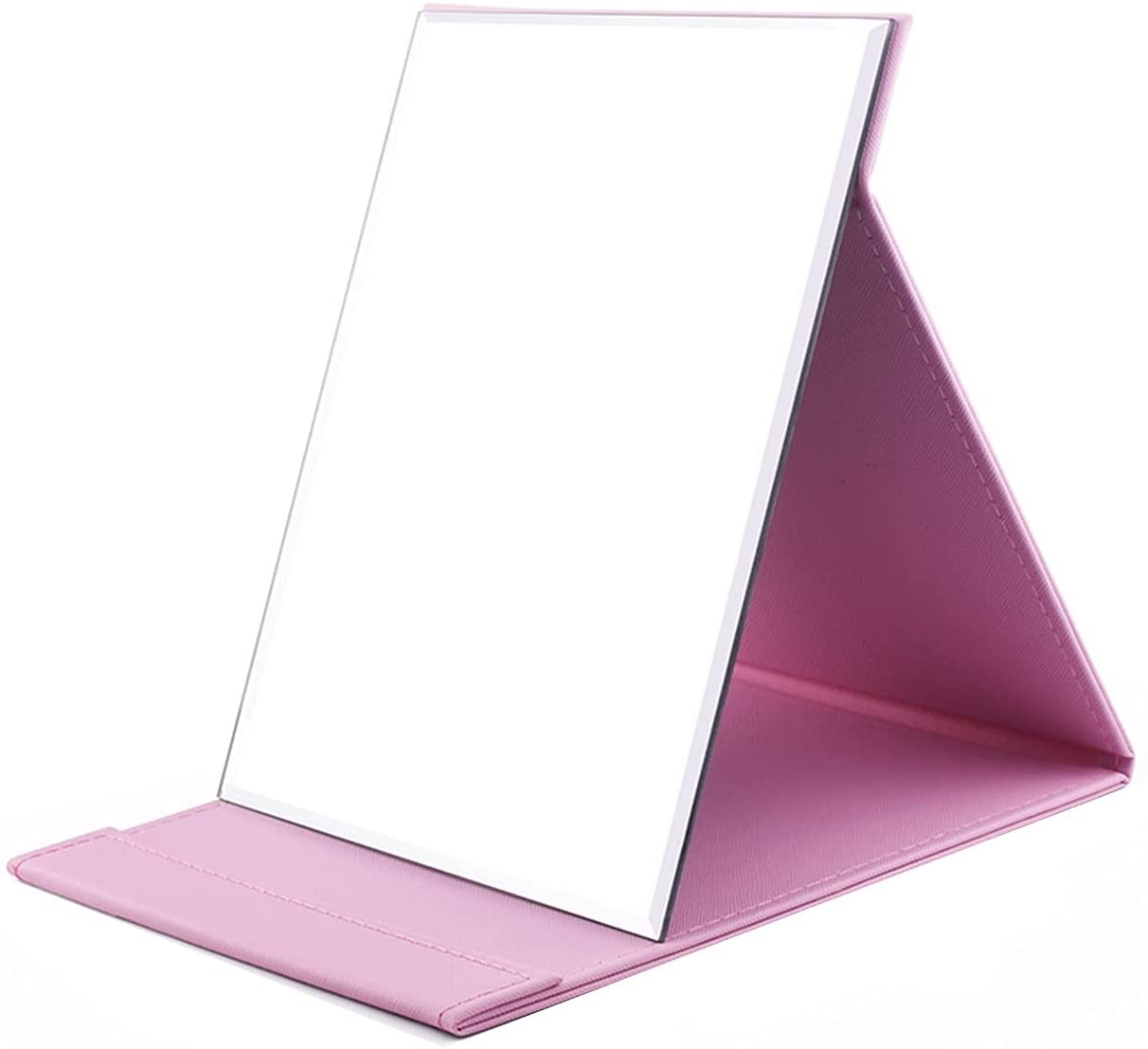 L-KCBTY Vanity Mirror Makeup Mirror Travel Mirror Portable Mirror,Desktop Mirror with Stand,Perfect