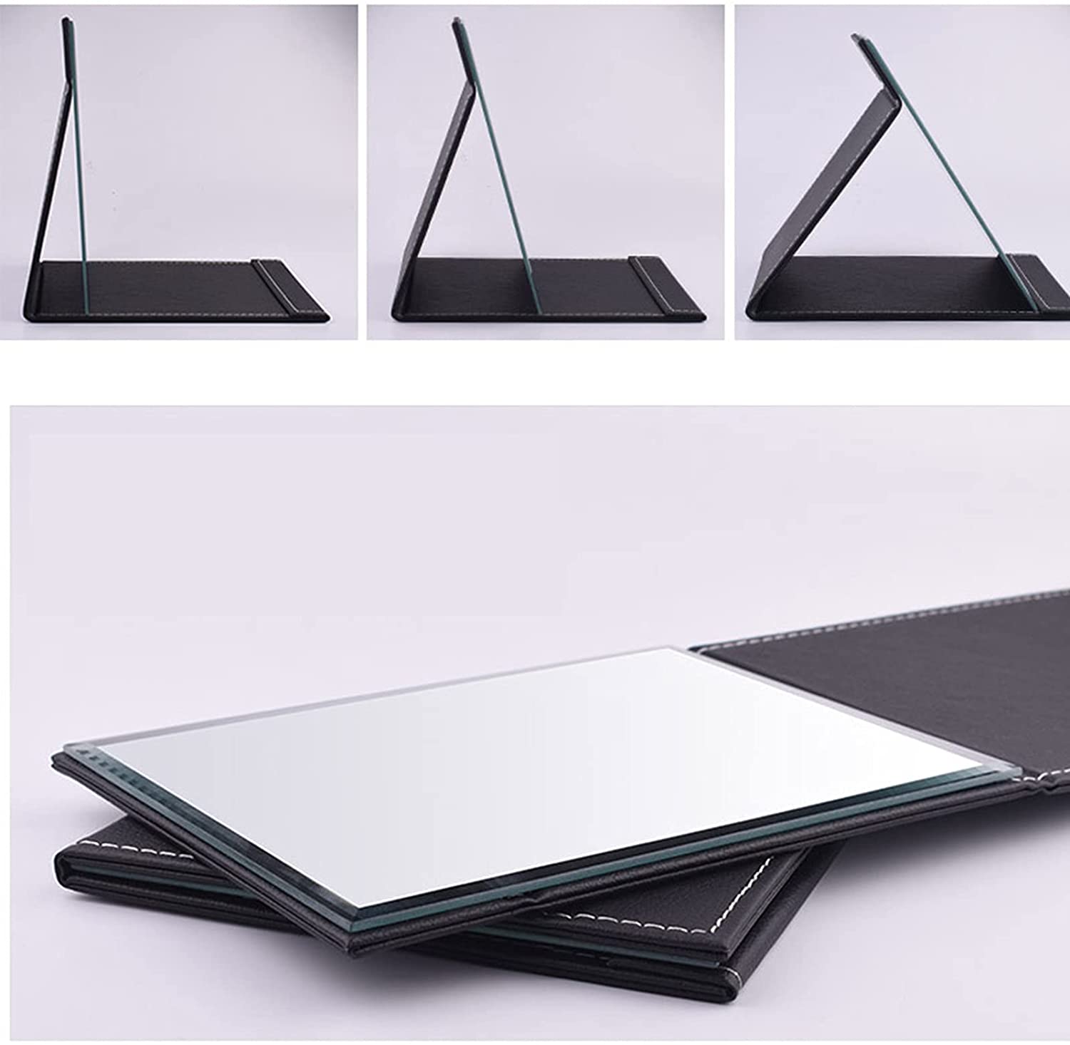L-KCBTY Vanity Mirror Makeup Mirror Travel Mirror Portable Mirror,Desktop Mirror with Stand,Perfect
