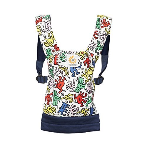 Ergobaby Toy Doll Carrier Limited Edition Keith Haring, Color Pop