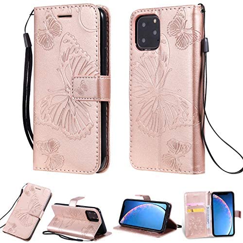 Amocase Wallet Leather Case with 2 in 1 Stylus for iPhone 11 Pro 5.8