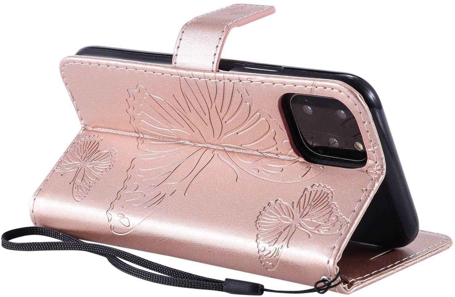 Amocase Wallet Leather Case with 2 in 1 Stylus for iPhone 11 Pro 5.8
