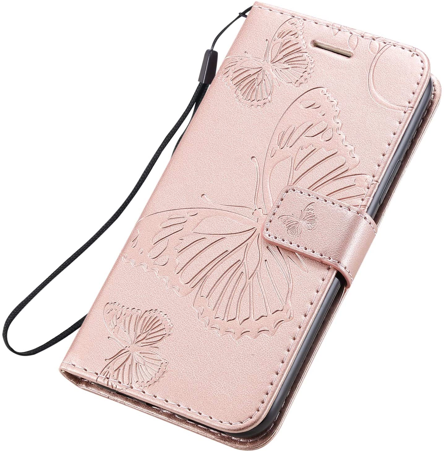 Amocase Wallet Leather Case with 2 in 1 Stylus for iPhone 11 Pro 5.8