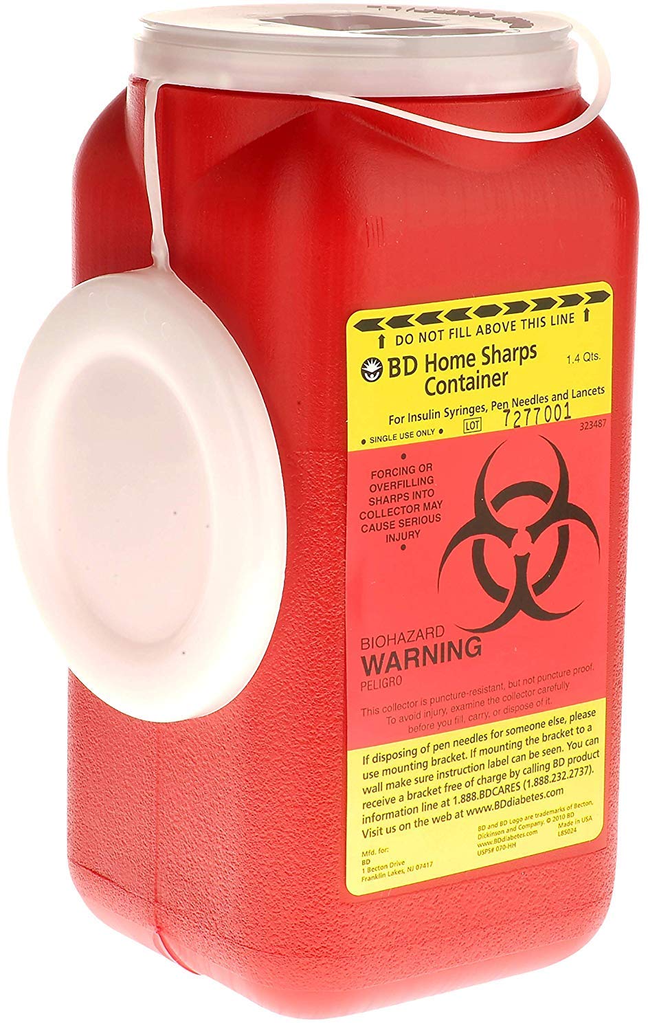 BD Home Sharps Container