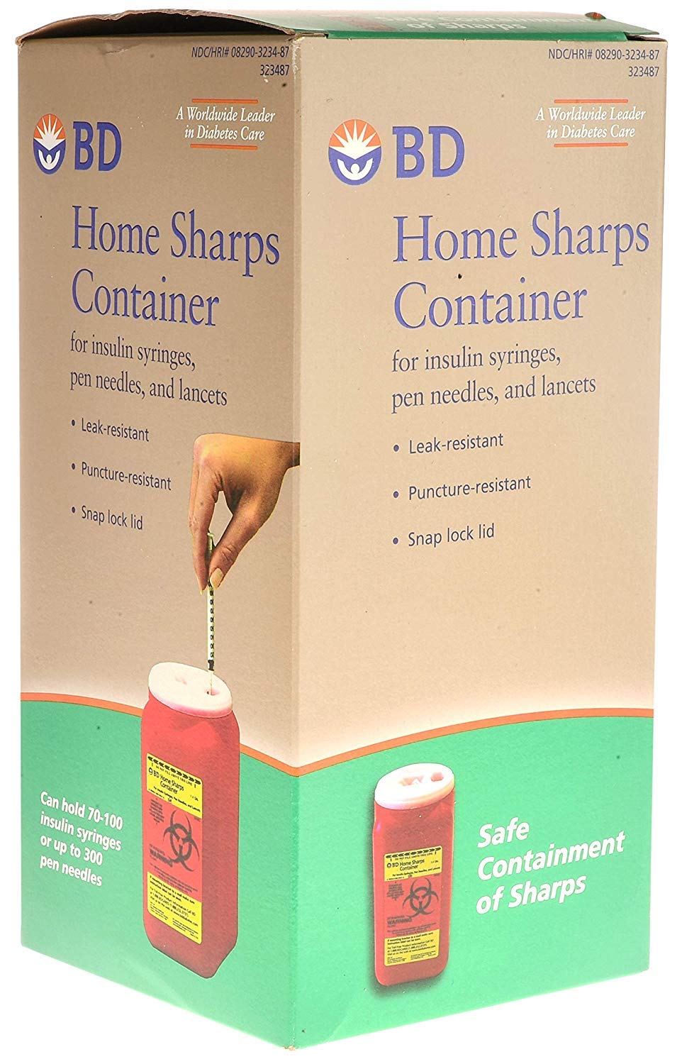 BD Home Sharps Container