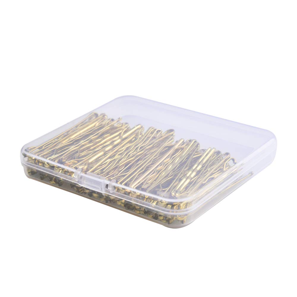 Bobby Pins,MORGLES Black Bobby Pins for Hair Bob Pins Bulk with Box 120-Count (Black,2 inch)