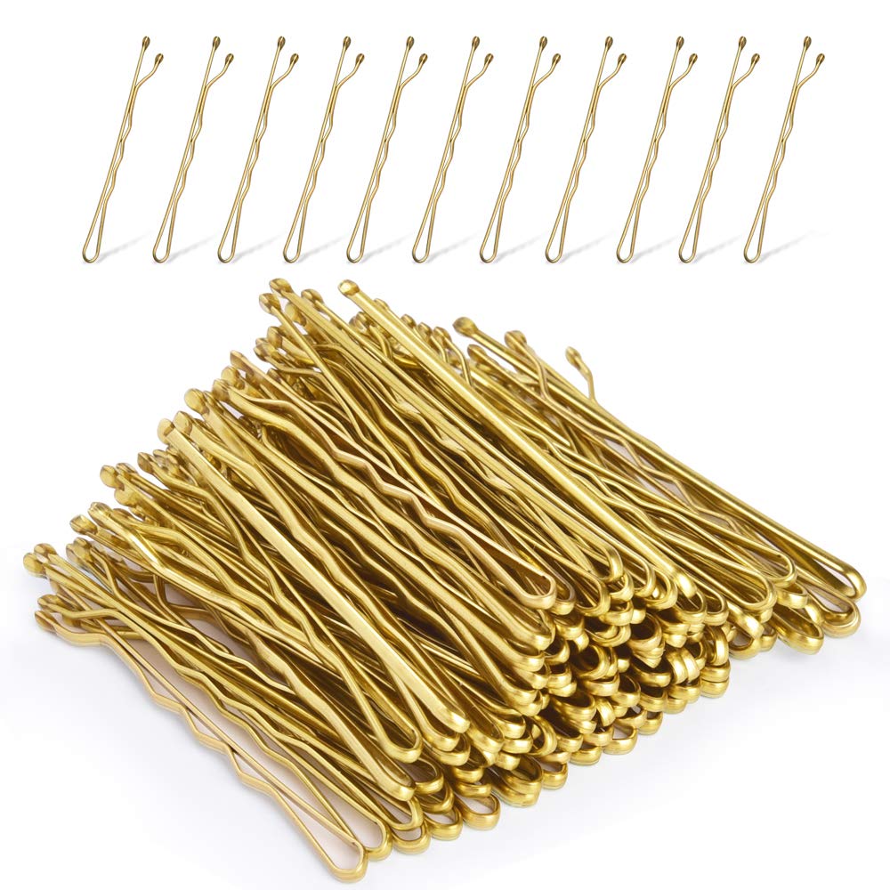 Bobby Pins,MORGLES Black Bobby Pins for Hair Bob Pins Bulk with Box 120-Count (Black,2 inch)