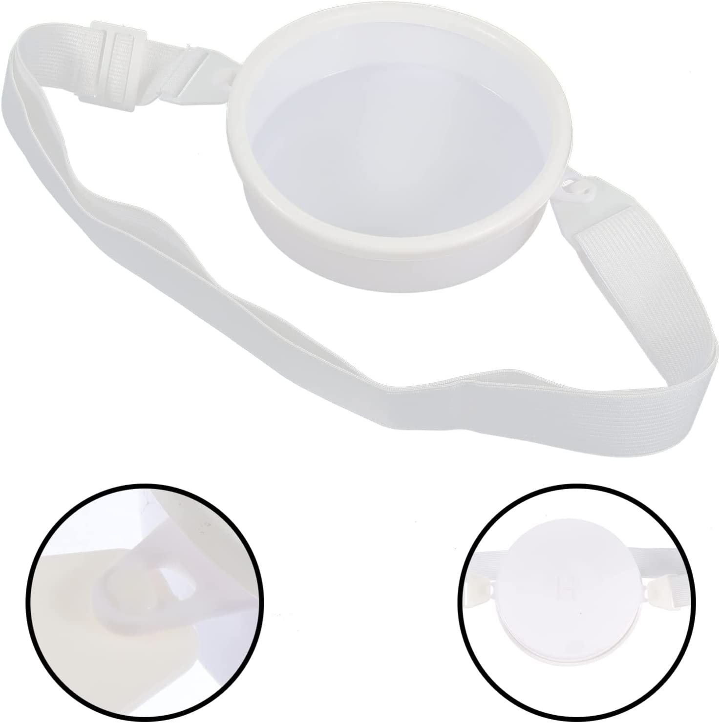 ARTIBETTER Ostomy Shower Guard Stoma Ostomy Waterproof Bath Cover Silicone Ostomy Belt Shower Protec