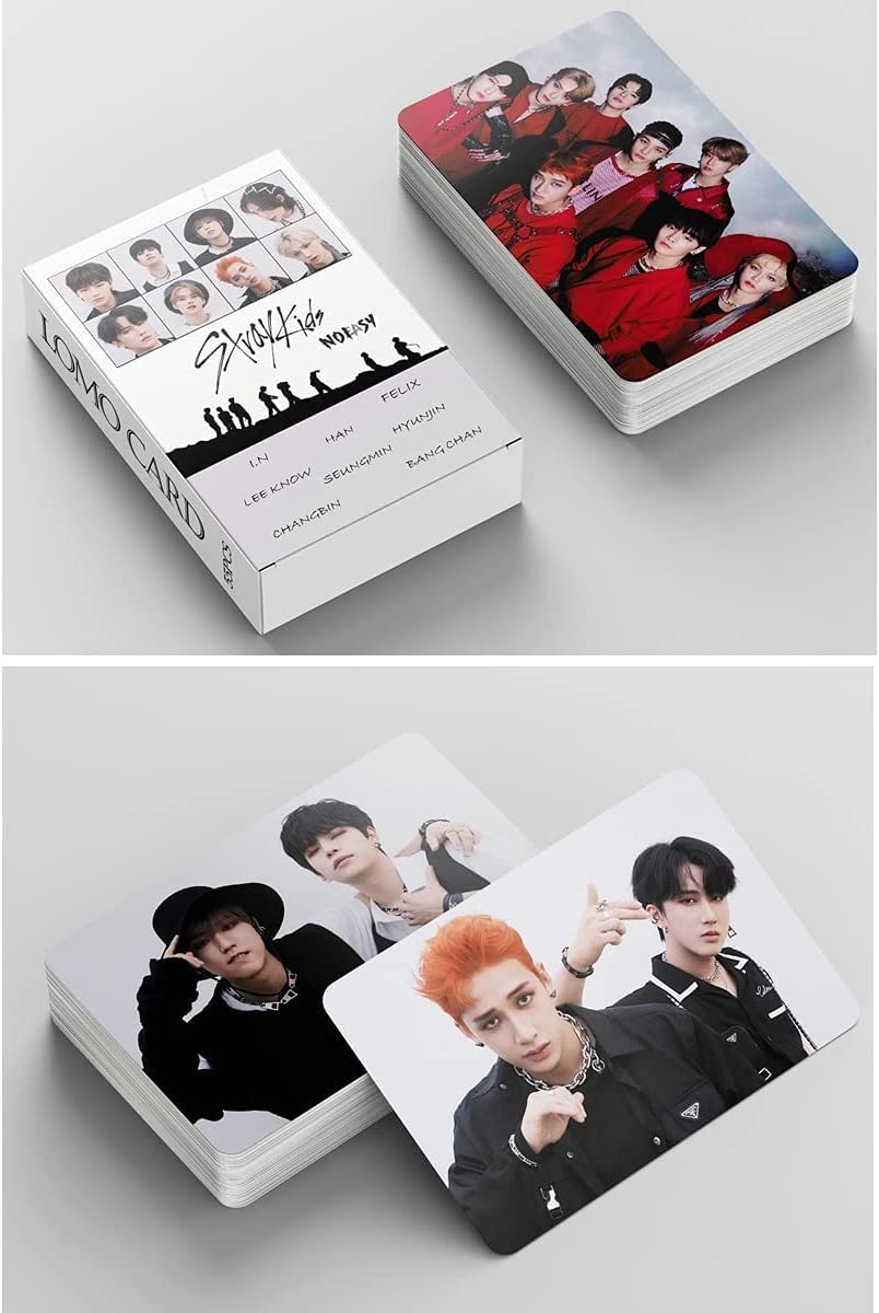 Stray Kids Photocards + Photo Album, Stray Kids NOEASY Gift Set \xef\xbc\x88108PCS Lomo Cards + 1Set