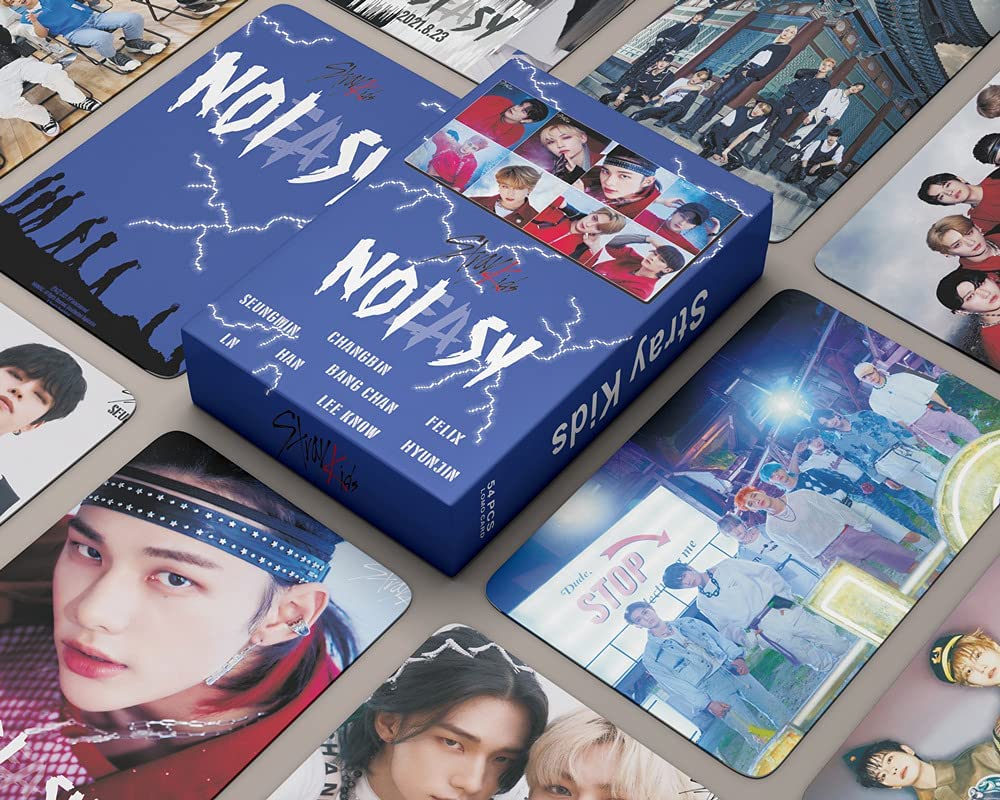 Stray Kids Photocards + Photo Album, Stray Kids NOEASY Gift Set \xef\xbc\x88108PCS Lomo Cards + 1Set