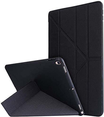Jennyfly 2019 iPad 7th Gen 10.2 inch Cover,Multifunction Stand Protective Case Soft Lightweight Full
