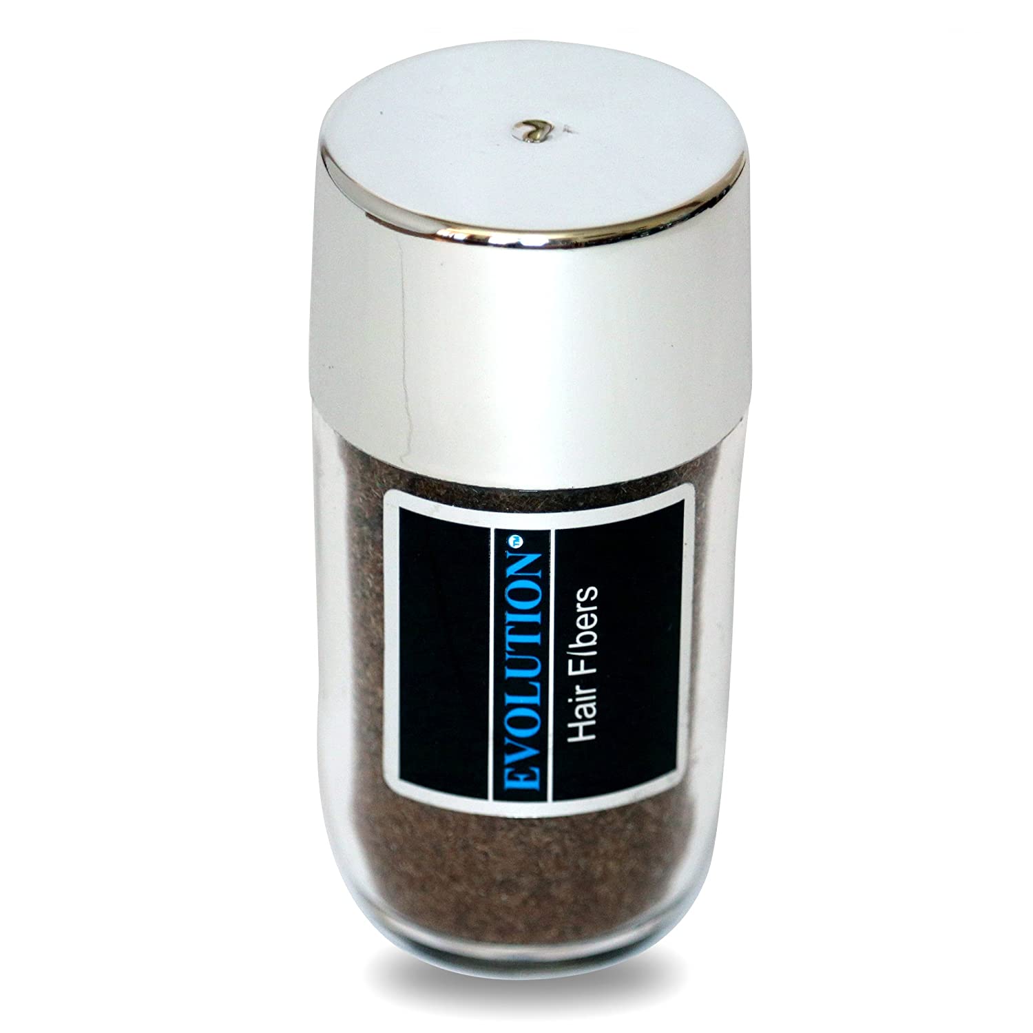 Evolution Hair Fibers -100% Human Hair Fibers - Deluxe 20g Light Brown - For Men & Women - Conceal T
