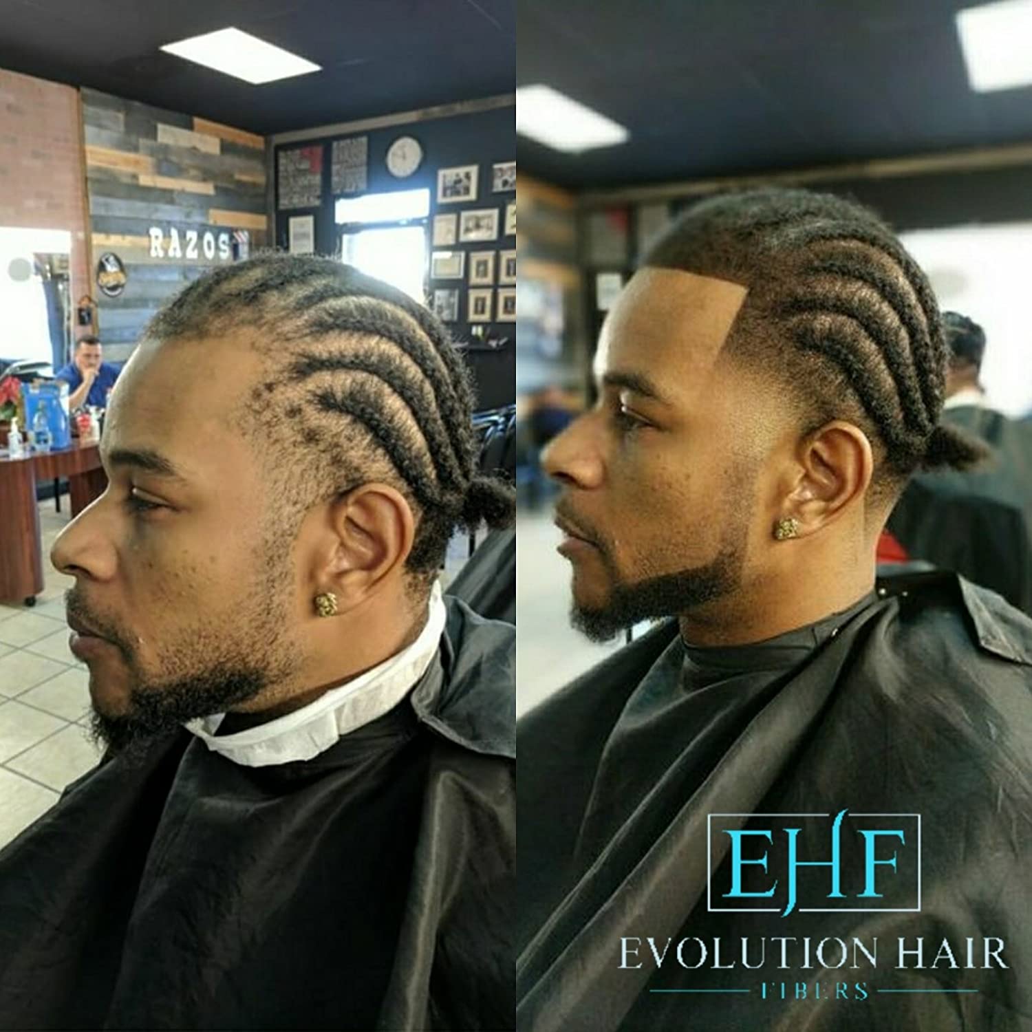 Evolution Hair Fibers -100% Human Hair Fibers - Deluxe 20g Light Brown - For Men & Women - Conceal T
