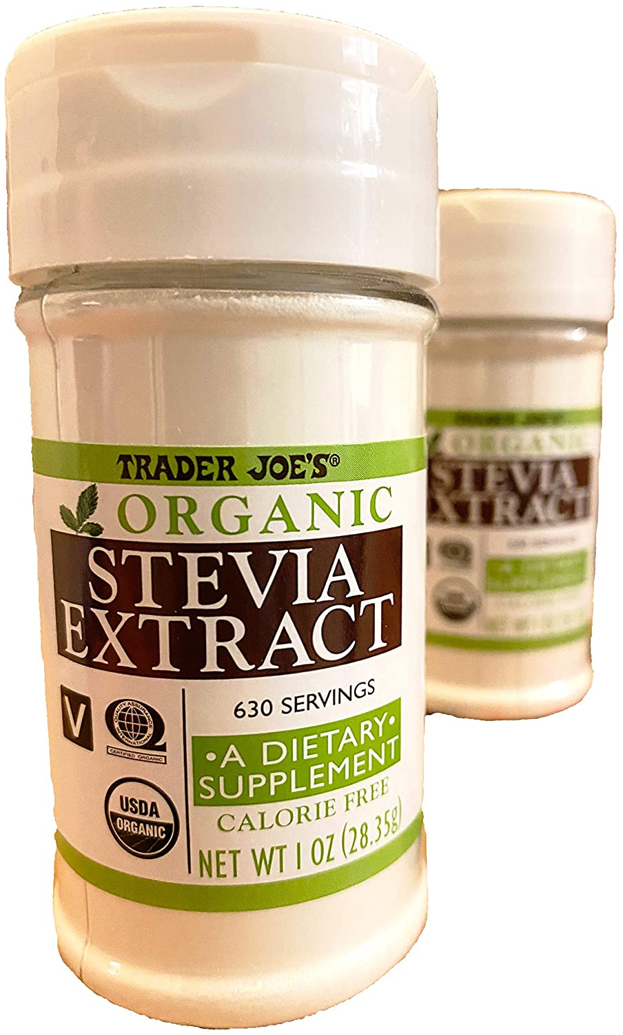 TRADER JOE"S Stevia Extract, 2 Pack