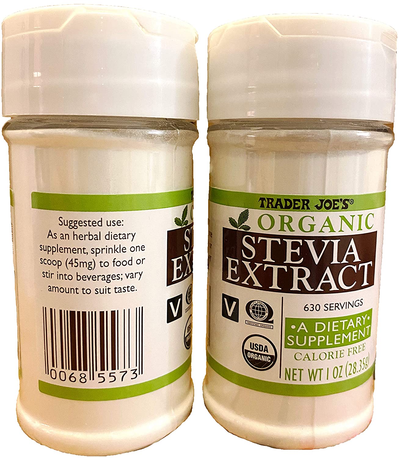 TRADER JOE"S Stevia Extract, 2 Pack