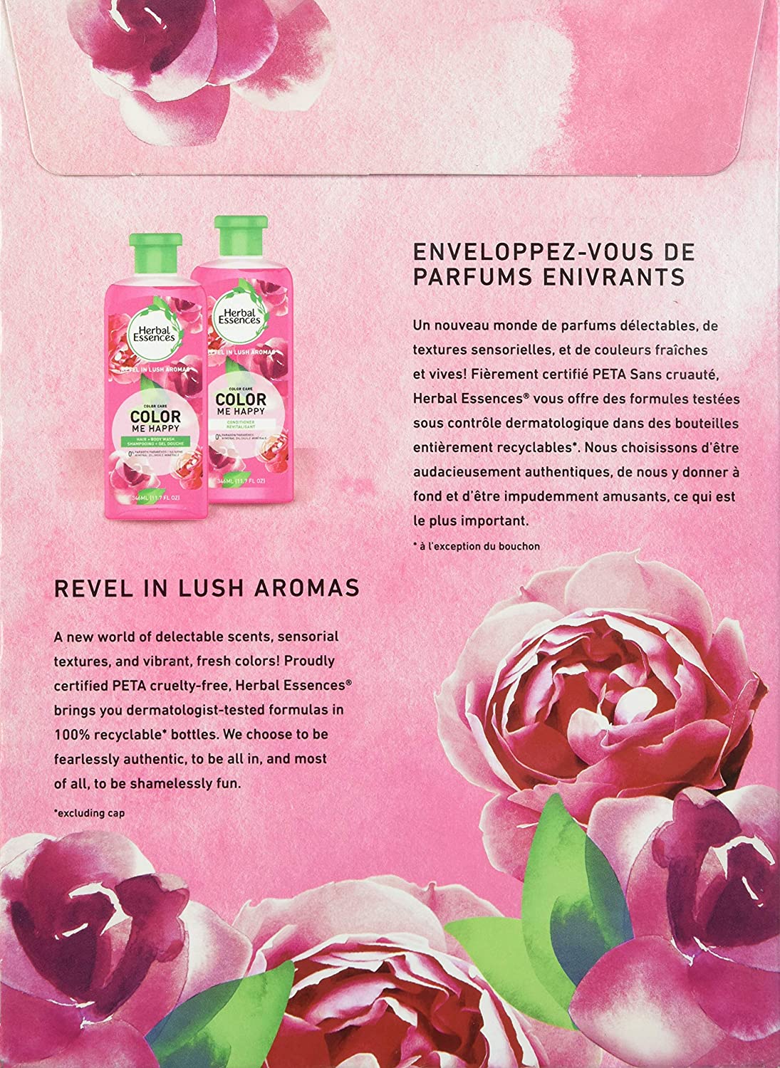 Herbal Essences Color Me Happy Shampoo & Conditioner Bundle Pack, 6.329 Fl Oz