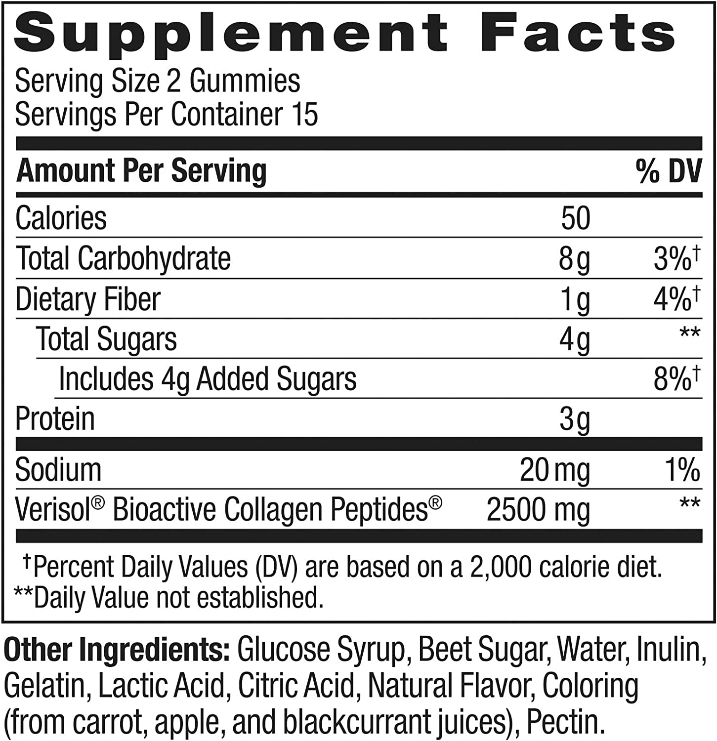 OLLY Collagen Gummy Rings, 2.5g of Clinically Tested Collagen, Boost Skin Elasticity & Reduce Wrinkl