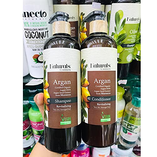 Set A63 Natural by Watsons Olive Shampoo 490ml Hair Pro by Watsons Heat Active DHL EXPRESS By Thaigi