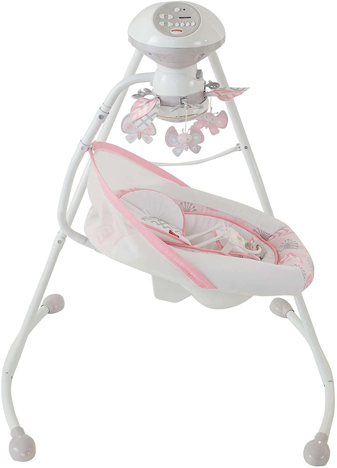 Fisher-Price Deluxe Cradle 'n Swing- Surreal Serenity - Soothing Baby Swing With Two Swinging Motion