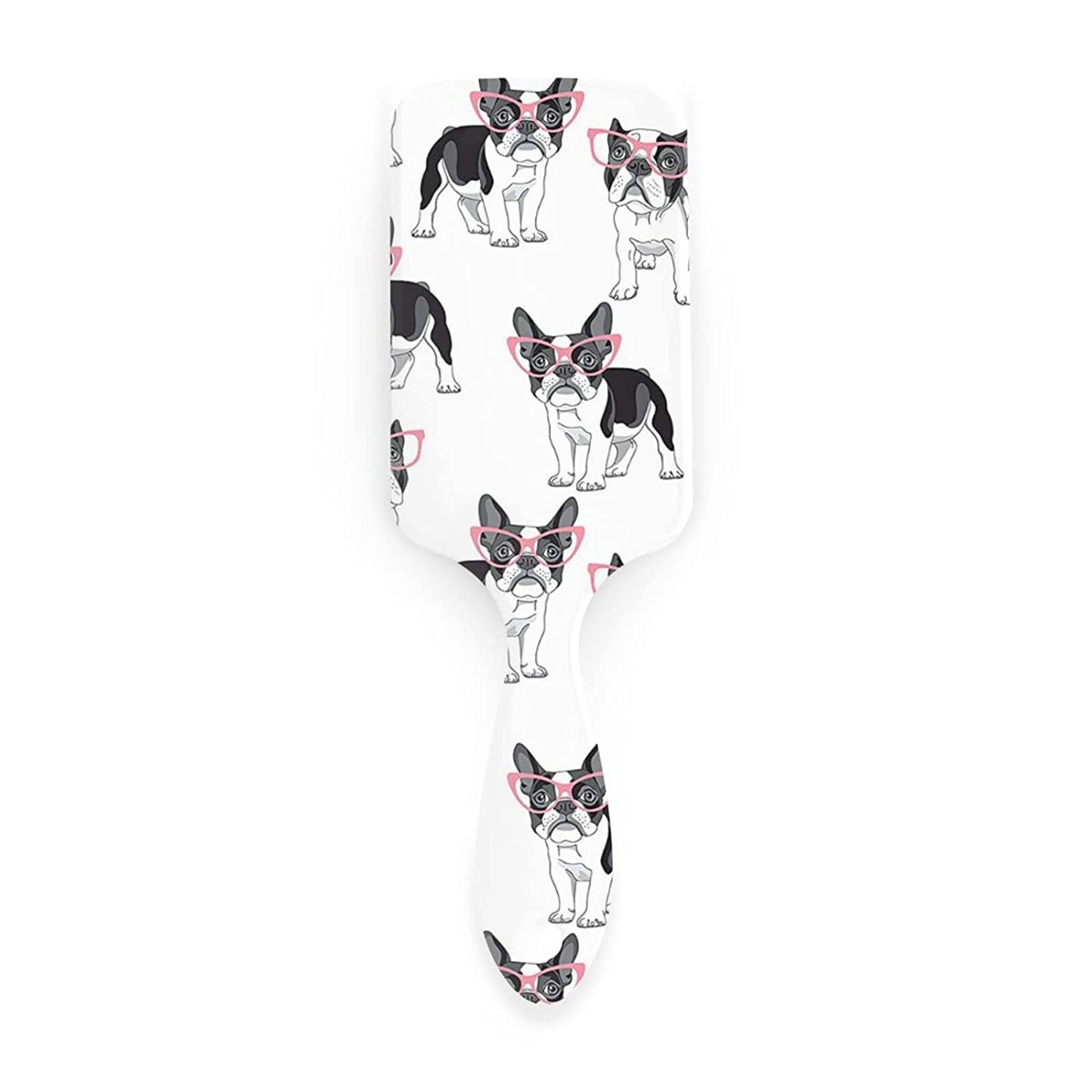 TUIFYBCO French Bulldogs Hair Brush, Air Cushion Comb for Women Men Kids, Nylon Hair Brush for Detan