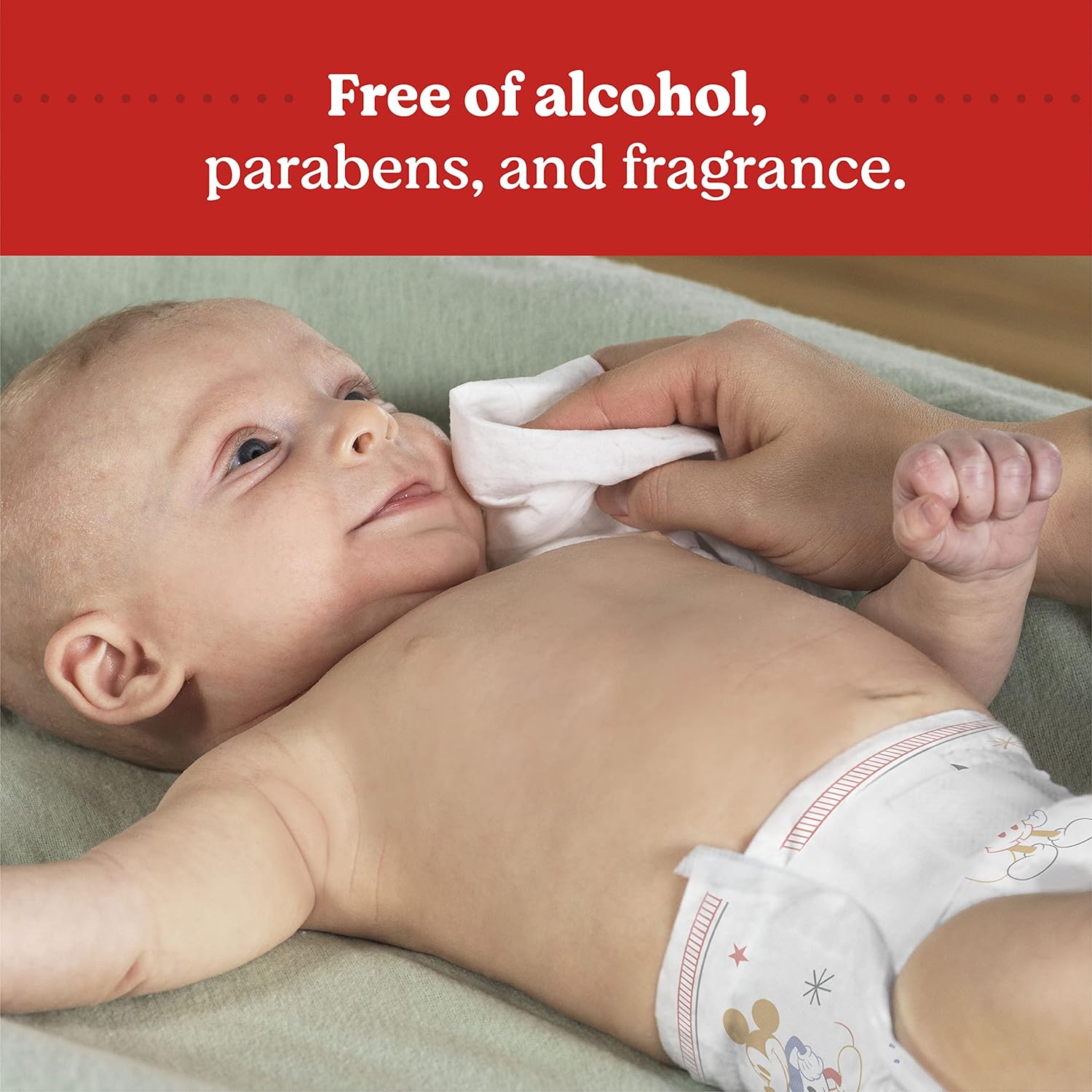 Baby Wipes, Unscented, Huggies Simply Clean Fragrance-Free Baby Diaper Wipes, 1 Flip-Top Pack (64 Wi