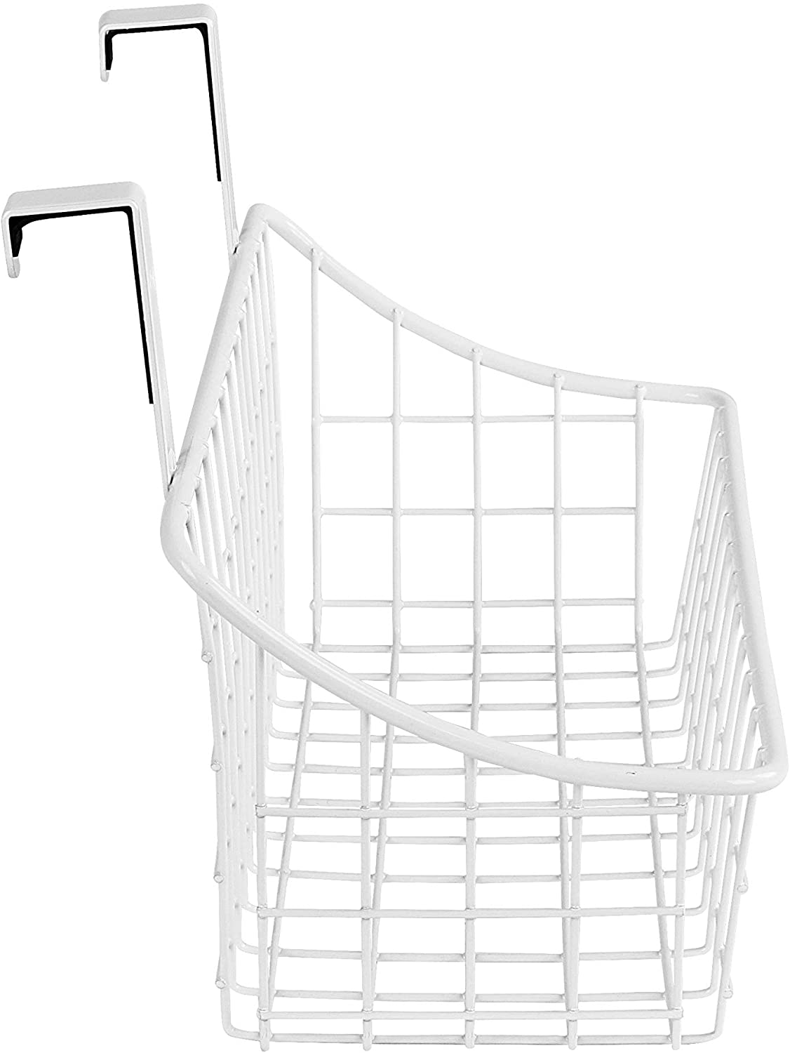 Spectrum Grid Storage Basket, Over The Cabinet, Steel Wire Organization Under Sink Kitchen & Bathroo