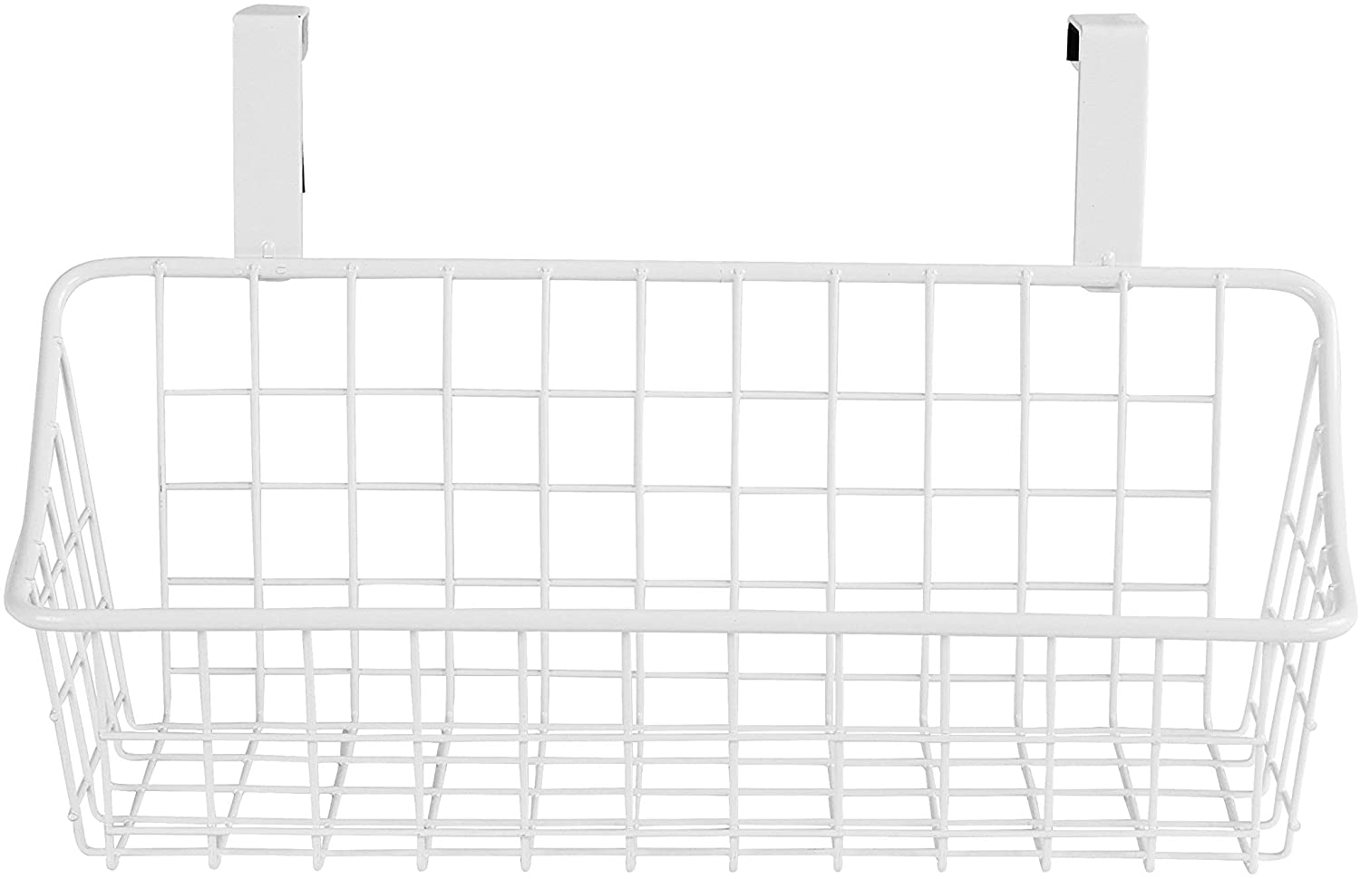 Spectrum Grid Storage Basket, Over The Cabinet, Steel Wire Organization Under Sink Kitchen & Bathroo